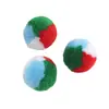 Pompons de Cashmere Arco-Íris Coloridos Mistos, Decorações de Chapéu Feitas à Mão, Materiais para Roupas, Acessórios de Vestuário, Acessórios para Brinquedos de Gatos