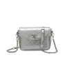 Patrón de Diamante 2026 Nuevo Mini Bolso de Cadena, Bolso Pequeño Clásico Estilo Chanel para Hombro Cruzado, Bolso de Cintura Compacto Versátil