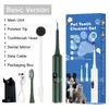 Limpiador Ultrasónico Dental para Mascotas, Eliminador de Sarro Dental, Dispositivo Blanqueador de Dientes, Juego de Herramientas de Limpieza