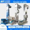 Elevador de canecas tipo Z de carvão ativado transportador vertical de grânulos de partículas plásticas grãos de arroz transportador de canecas de 3 litros