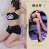 Outono e Inverno Pelúcia Gato Lingerie Sexy Puro Desejo Fofo Desenho Animado Bidimensional Novo Sexy Macio Cera Menina Pijama