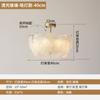 Estilo Creme Moderno Simples Espectro Completo Lustre Sala de Estar Francesa Lâmpada de Luxo Leve Design Quarto Teto Lâmpada Nova