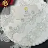 Moda para mujer poliéster seda transparente encaje de lentejuelas 4.5cm nuevo accesorios y materiales para falda de velo en stock para venta al por mayor