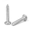 Tornillo autoperforante hexagonal de cabeza plana galvanizado tornillo autoperforante hexagonal de cabeza redonda plana borde invertido M3/M3.5/M5/M6