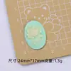 Peças de Flores Coloridas em Relevo Desenho Animado Feito à Mão DIY Acessórios de Joias Cola Creme Resina Pequenos Acessórios Materiais para Presilhas de Cabelo Atacado