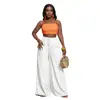 Transfronterizo 2026 Amazon Europeo y Americano Vestido de Cuatro Estaciones Pantalones Largos de Pierna Ancha para Mujer Pantalones de Pierna Ancha de Cintura Alta Casual Personalizados Nuevos