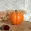 Vela de Calabaza de Halloween Transfronteriza Atmósfera Simulación Vela Hecha a Mano Fiesta de Velas Regalo Festivo Adornos de Velas Creativos