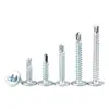 Tornillos Autorroscantes Autoperforantes de Acero Inoxidable 410/304/Acero al Carbono con Arandela, Tornillos Autorroscantes Autoperforantes Galvanizados