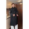 En stock y Algodón P138 de Alta Gama con Solapa Holgada Cortavientos Chaqueta Chaqueta Minimalista para Hombre
