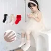 Nuevos Calcetines Infantiles 2026 para Bebés y Niños, Calcetines para Bebé Estilo Español con Lazo Grande, Calcetines de Estudiante Princesa para Niñas, Calcetines con Puño Holgado