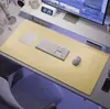 Fornecido Diretamente pelo Fabricante, Mouse Pad de Linho, Protetor de Teclado Extra Grande de Algodão e Linho, Protetor Antiderrapante para Mesa de Computador de Escritório