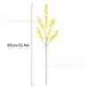 Orquídea Amarilla Artificial Danzante, Flor Artificial, Oncidium, Decoración de Sala de Estar, Flor de Seda, Flor Seca de Plástico, Accesorio de Fotografía, Phalaenopsis
