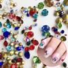 Bolsa de Material para Nail Art Macaquinho Pequeno Cor da Gema Igual ao do Livro Chapeuzinho Vermelho Diamante K9 Pontiagudo Diamante de Forma Especial Pacote Misto