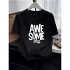 Camiseta de Algodón Puro de Manga Corta con Hombro Recto Estilo Nuevo 2026 para Mujer, Corte Delgado, Camiseta Base Gris Adelgazante, Top de Verano