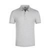 Camisa Polo Weilong para Hombre con Seda de Morera, Camiseta Casual de Manga Corta para Verano, Camiseta con Cuello Polo y Aberturas