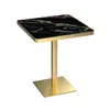 Mesa de Jantar Retangular Especial de Mármore Natural para Villa de Luxo Moderno Bancada de Jantar Italiana Normcore de Ardósia Comercial