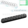 Vendas diretas de fábrica Cabo de dados Traceless Desktop Cable Manager Autoadesivo Cable Fixer Office Car Cable Clip Armazenamento Cable Winder