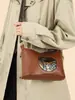 Bolsa de Mamá de Lujo Ligero Banda Ancha Elefante para Mujer 2025 Nueva Gran Capacidad Multicapa Estilo Étnico Bolsa Almohada Bolso de Hombro Cruzado