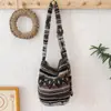 Nova Bolsa Pequena Fofa Pelúcia Arco-Íris Bolinhas Tendência, Bolsa de Ombro Transversal Rosa, Bolsa de Mão para Compras