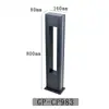 Lámpara de césped lámpara de suelo lámpara de jardín exterior lámpara de jardín china productos de paisajismo de jardín ip65 lámpara de aluminio