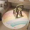 Tapetes de Couro Coloridos para Cadeira de Computador Transfronteiriços para Quarto Sala de Estar Sofá Tapetes de Pé de Lama Diatomácea Tapetes de Pé para Cadeira de Escritório