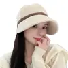 Nueva Gorra de Pana Otoño e Invierno Pico de Pato para Mujer Moda Versátil Elegante Adelgazante Facial Tendencia Retro Ecuestre Pescador Venta al por Mayor