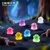 Nueva Muñeca de Fantasma Pequeño Luminosa Linda Mengli Accesorios de Decoración DIY Paisaje en Miniatura Adorno Pequeño de Escritorio