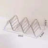 Jabonera de acero inoxidable, soporte de jabón simple, escurridor de jabón en forma de W, caja escurridora de jabón para el hogar, jabonera creativa de hierro forjado