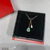 Collar de Calabaza Kirin Oro Rosa 18K Ágata Roja Madre Perla Blanca Colgante Wulu Cadena para Clavícula Joyería de Tendencia Nacional para Mujeres