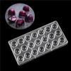 Molde de Chocolate de Plástico Duro PS Molde de Cubitos de Hielo Rosa Herramientas para Hornear Gelatina 3D Disponibles en Varios Estilos
