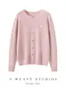 Cardigan de tricô Consinee 100% cashmere puro|Versátil com bordado de coração estilo college para mulheres|Suéter coat macio e aconchegante