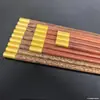 Laca Chinesa Cera Madeira Asa de Frango Tampo Redondo Hashis Fu Doméstico Madeira Maciça Sândalo Vermelho Artesanato em Metal Alto Valor de Aparência Atacado
