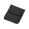 Bolsa de Almacenamiento Organizadora de Filtros Negra, Diámetro 80 mm, Pieza Única, Material de Nailon, Gran Capacidad, Bolsa Adhesiva de Velcro, Venta al por Mayor