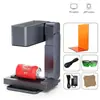 Máquina Portátil de Grabado Láser para Exteriores, Mini Pequeña Plegable Máquina de Grabado de Hojas DIY para Corte de Madera y Cuero