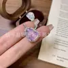 Novo colar estilo chinês de ovo de pombo calcedônia gelo natural, cravejado com flores de diamante, pingente de cabaça de jade de alta qualidade em estilo tradicional chinês