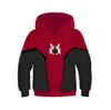 Cárdigan con capucha de punto deportivo con estampado digital 3D Expedition ZZ para cosplay de los Vengadores de Marvel
