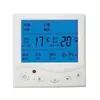 Controlador de Temperatura de Unidade Fan Coil / Painel de Interruptor de Três Velocidades / Termostato LCD de Ar Fresco para Ar Condicionado Alto Médio Baixo
