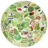 Pegatinas de graffiti de alimentos 50 piezas transfronterizas para teléfonos móviles, tazas, pegatinas decorativas impermeables resistentes a los arañazos, pegatinas para diario de mano para niños, venta al por mayor