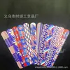 Dia da Independência Americana Pulseiras de Encaixe Transfronteiriças EUA Decorações de Festa Pulseiras de Encaixe com Bandeira Estrelada e Listrada Tendência