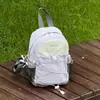 Mini mochila ligera de estilo montañés para exteriores, mochila pequeña colorblock estilo coreano, adecuada para estudiantes, vacaciones, camping y uso casual