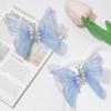 Nueva horquilla para el pelo con diseño de mariposa en movimiento de súper hada, color mágico, inteligente y bonita para niños, tocado que combina con todo, hecha a mano, al por mayor, horquilla para el pelo