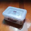 Geladeira de grau alimentício forno de micro-ondas especial fresco Caixa de grande capacidade de três peças lancheira atacado cereal caixa selada