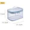 Bolsa de cosméticos de malla gran capacidad bolsa de almacenamiento de maquillaje artículos de tocador bolsa de almacenamiento de viaje portátil logo impreso