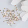 Accesorios para arte de uñas de circonita roja Ankara de fondo plano, decoraciones de mini microcirconita biseladas de forma irregular y brillantes, accesorios de uñas ponibles
