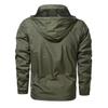 Exportación Transfronteriza 2025 Nueva Chaqueta de Primavera y Otoño Talla Grande para Hombre Cortavientos e Impermeable Chaqueta Exterior Chaqueta para Hombre
