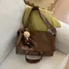 Bolso Retro Bolso Tote para Mujer Gran Capacidad Se Puede Llevar Cruzado Nuevo Otoño 2025 Bolso Bandolera Casual Bolso para el Trabajo y el Viaje