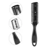 Venta Directa de Fábrica Peine Adelgazador de Cabello de Doble Cara, Herramienta Adelgazadora para Flequillos, Herramienta Adelgazadora para Cabello de Barbería, Peine Adelgazador para Peluquería