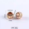 Moda hebilla de campana de metal pantalones de suéter chaqueta de plumas bolsa para zapatos hebilla elástica hebilla decorativa hebilla de cordón tope de cuerda colgante