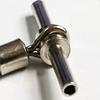 Cabeza de Cobre Anillo Divisor de Tubo de Cobre Gancho Divisor Giratorio en Forma de T de Tres Puntas Accesorios de Pesca Set de Accesorios para Línea de Pesca en Mar