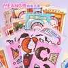 Libro de Pegatinas de Vestir para Niñas Lindas con Experiencia de Personajes Modificados y Bobinas de Vestir, Juguete Educativo para Niños
